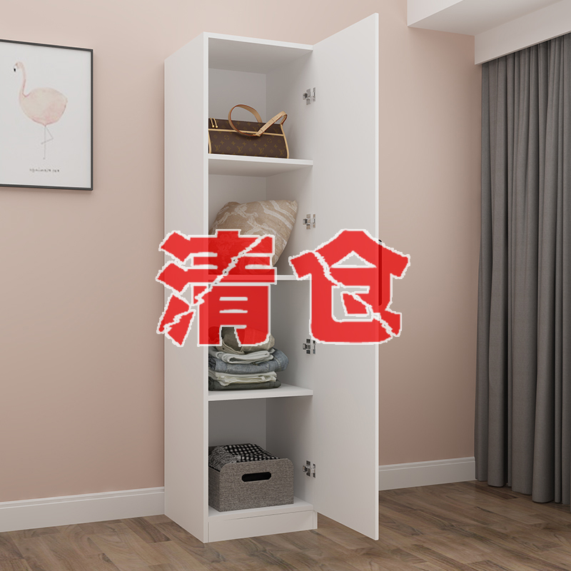 Single door wardrobe 50cm Home Bedrooms accommodating Easy closet Children Size families Balcony Lockers Custom