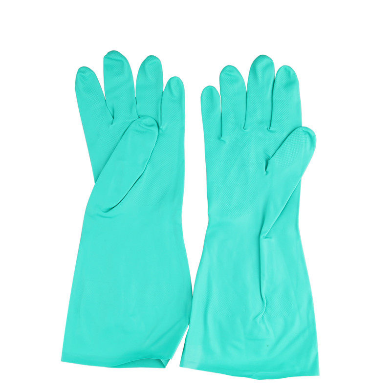 AMEX Love Mas Green Thickened GLOVES Anti-slip abrasion resistant chemical acid-resistant waterproof GRNCX