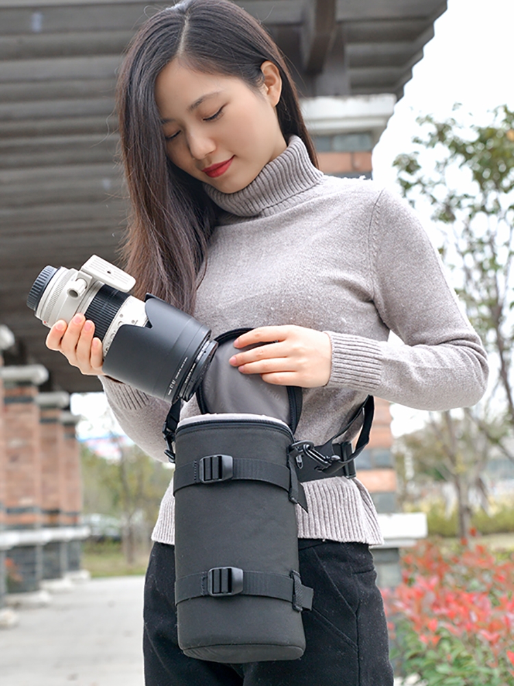 赛富图该款长焦保护桶包、真可以扛住80-400的颠簸。