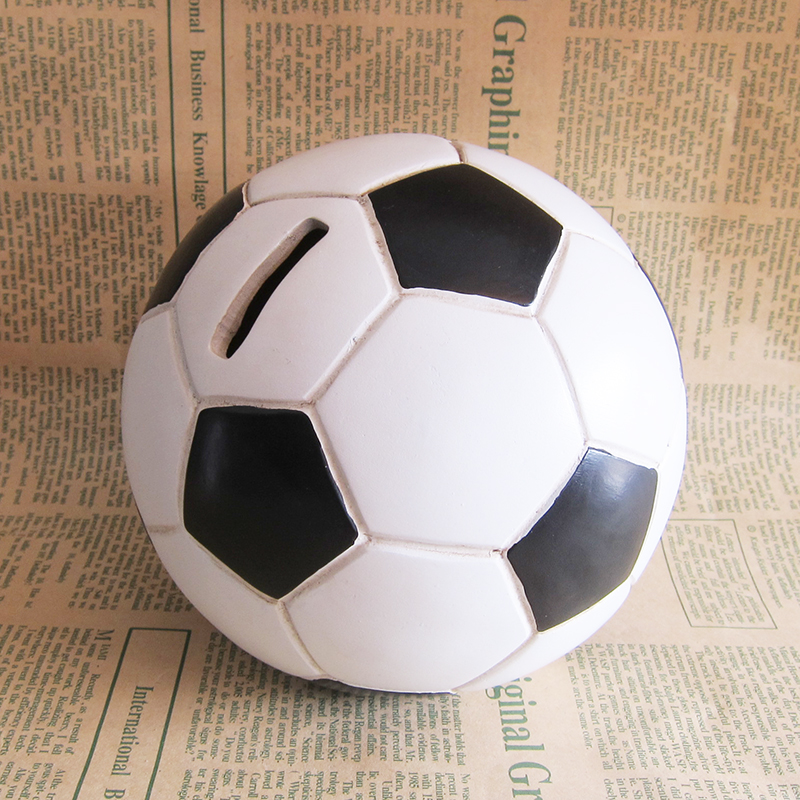 Football fans around personalized custom gifts creative lettering practical money tube decoration decoration birthday gift commemorative