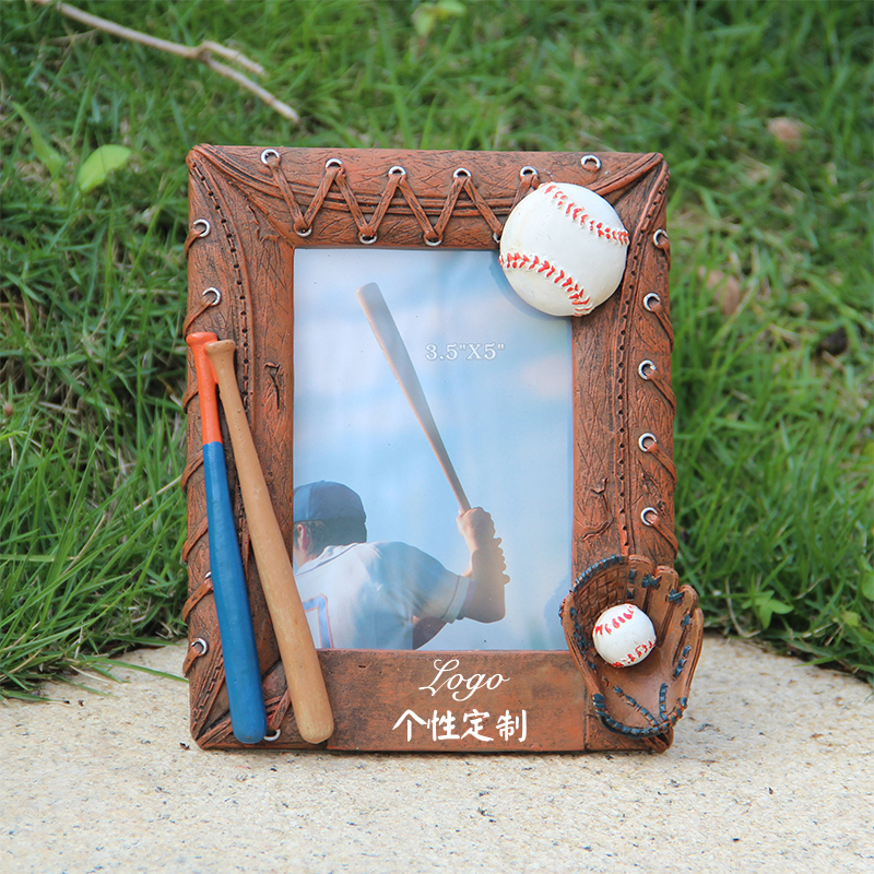 Baseball softball fans around the game prize crafts small gifts three-dimensional photo frame commemorative ornament birthday gifts