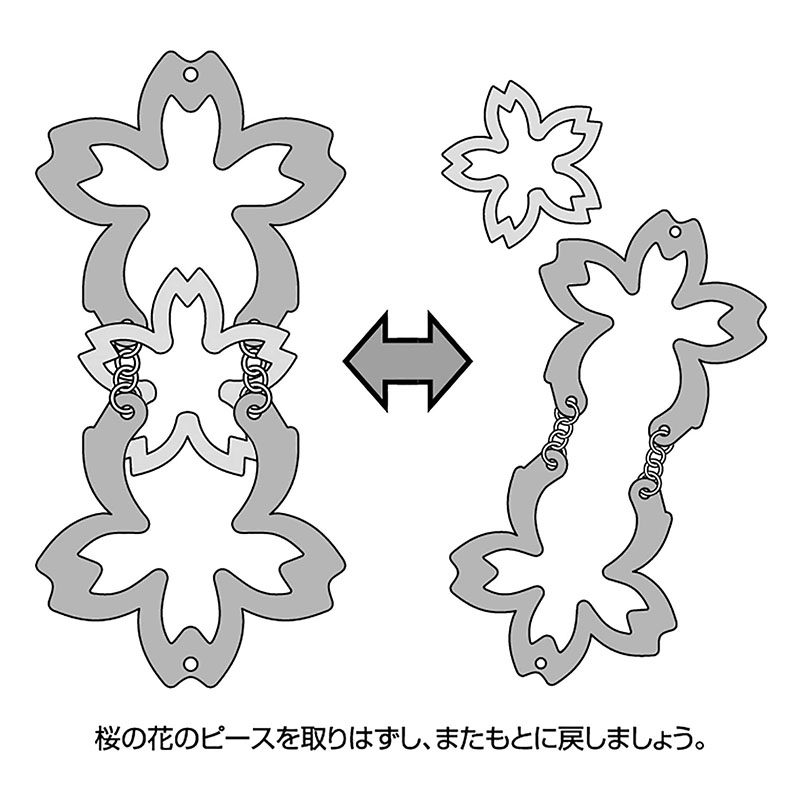 товар из китая hanayama解绳扣马蹄锁puzz·ring japan日本解环金属成人益智玩具