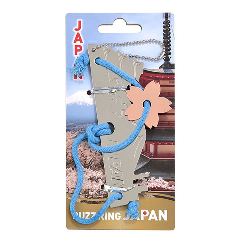 товар из китая hanayama解绳扣马蹄锁puzz·ring japan日本解环金属成人益智玩具