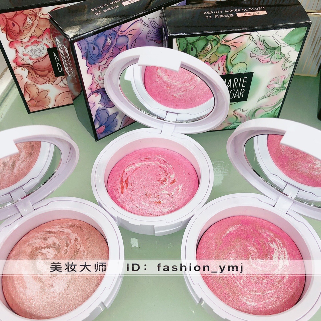 Mary Dalgar New Art Color Powder Blush Long-lasting three-dimensional repairing docile natural nude makeup