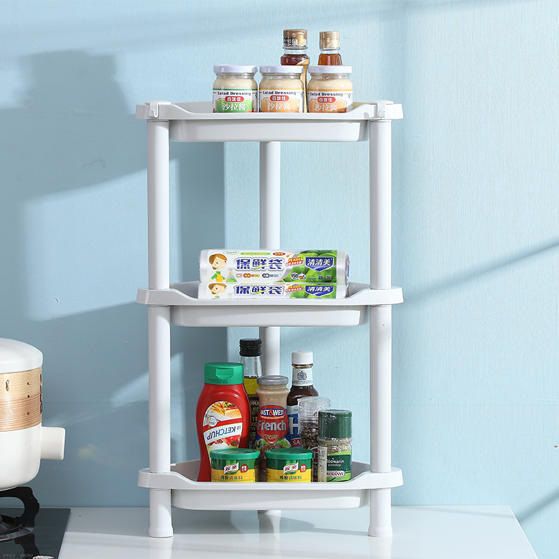 Bathroom shelving Makeup Room Face Basin Racks Toilet Shelving Bathroom floor Shelves Plastic Tripod Floor