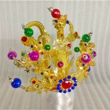 Буддийский поставляет традиционную красочную жемчужную жемчужную феникс.