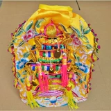 Вышивка Будды Традиционная вышивка на юге Фуцзянь Фуцзянь плавающие гранулы гранул драконов, Мазу Кинг, Гуанс Гонглонг Хала