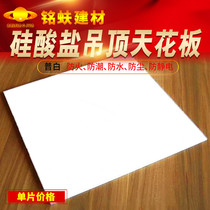 General white silicate ceiling Ceiling engineering office indoor ceiling A1 class fire water moisture dust electrostatic board