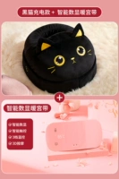 Черный кот? Перезаряжаемая модель + милый пояс-грелка для домашних животных.