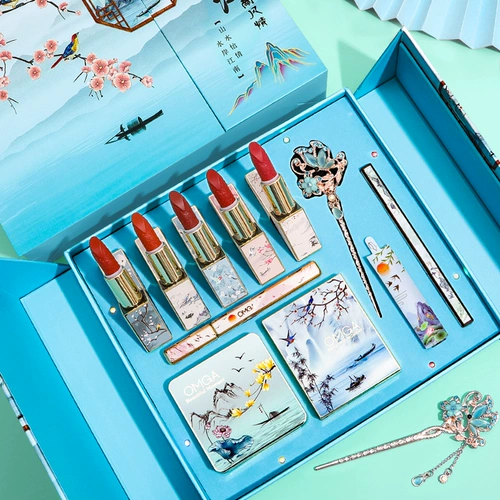 Большой китайский подарочный бокс -бокс на резной красной девочке китайский нишевый бренд доступный подлинный национальный стиль с ограниченным практическим сюрпризом