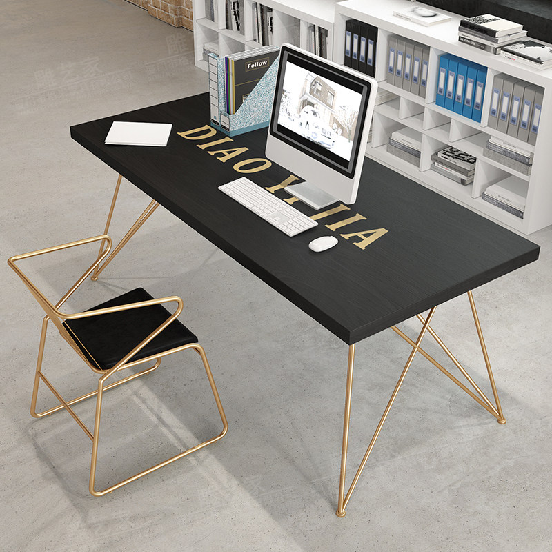 Nordic Personality Conference Table Shop Reception Talks Casual Table And Chairs Designer Office Computer Desk Long Table Training Table