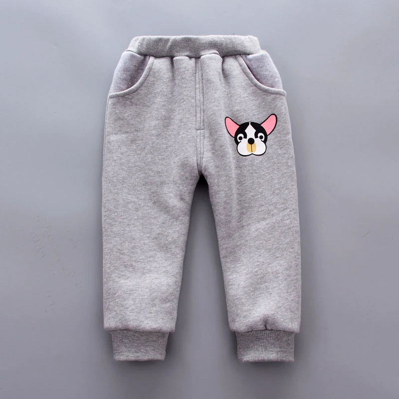 Bộ quần áo mùa thu và mùa đông cho trẻ sơ sinh Chất liệu cotton dày cộng với áo len nhung 1-2-3-4 tuổi cho bé gái hai mảnh
