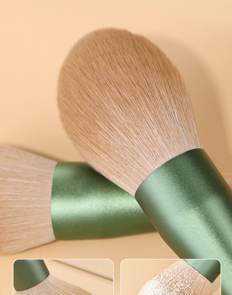 魅丝蔻 青萝化妆刷套装10支装【抗菌丝刷毛 一套搞定精致妆容】