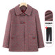 Middle-aged and elderly women's autumn coats, grandma's spring and autumn new style mother's style tops, elderly clothes and old lady suits