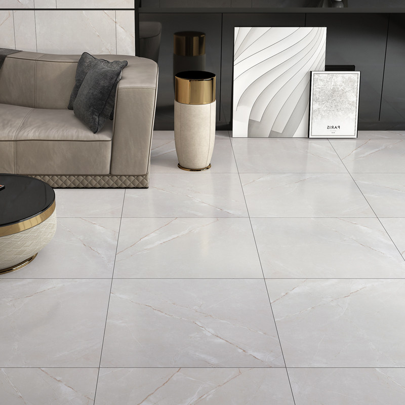 New middle source soft light brick 800x800 Nordic floor tile Living room wall brick satin glazed tile anti-slip floor brick 8001