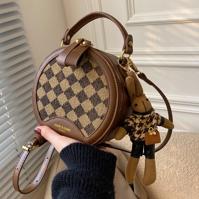 This Year's Popular High-Quality Niche Single-Shoulder Small Bag for Women 2026 New Trendy Small Round Bag Fashionable Crossbody Bag