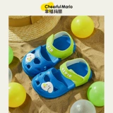 Нескользящие летние тапочки для мальчиков, детские слайдеры для раннего возраста