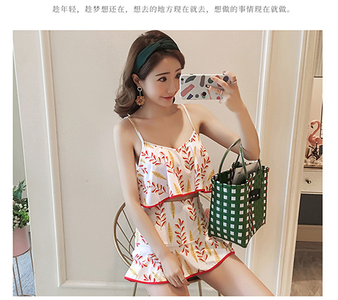 Váy mới chia áo tắm gợi cảm dễ thương hai mảnh thép tập hợp áo tắm spa đồ bơi nữ 9016 - Bộ đồ bơi hai mảnh áo 2 mảnh
