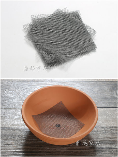 Lưới chống rò rỉ, dụng cụ làm vườn, gạc đáy chậu, sàn chậu, chống rò rỉ đất dây nước tưới cây