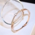 Vòng tay trang sức châu Âu và Mỹ phiên bản nữ Hàn Quốc của vòng đeo tay mở vòng đeo tay thời trang Hàn Quốc vòng tay năm sao kim cương vòng pandora Vòng đeo tay Cuff
