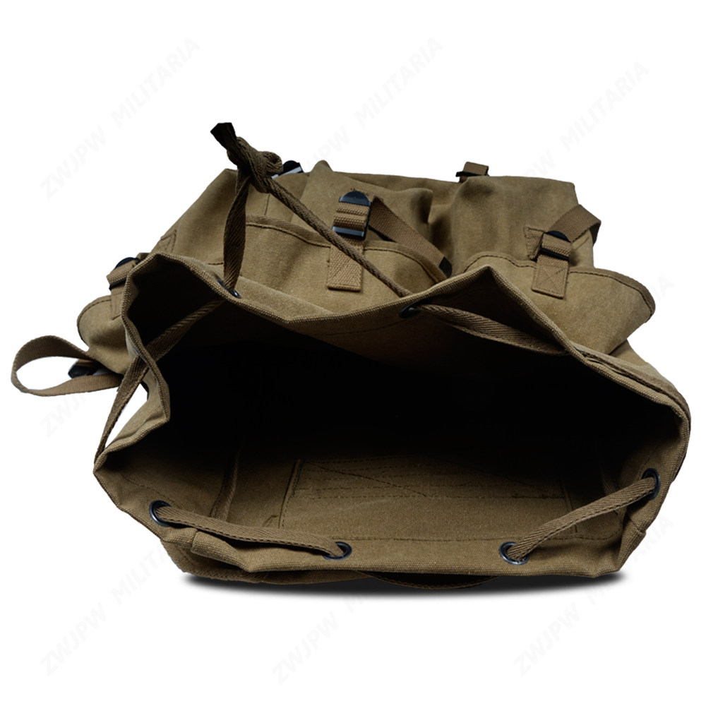 WWII USA Military Knapsack Canvas BACKPACK Tactics Bag Sports Rucksack