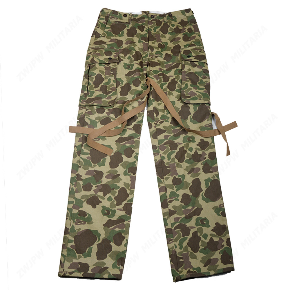 American M42 paratrooper pants Pacific camouflated duck camouflated clothing pants (retro film and film props) - Taobao