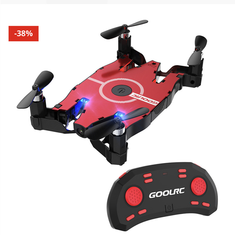 GOOLRCT49 new ultra-thin four-axis drone 720P aerial photography drone mini remote control aircraft WIFI smart