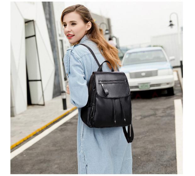 Da mềm không thấm nước trung niên lady vai túi chống trộm túi xách nữ túi trẻ người mẹ du lịch ba lô giải trí cặp đi học nam