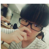 Finished myopia glasses for men and women ultra-light resin lenses full frame student frame youth glasses