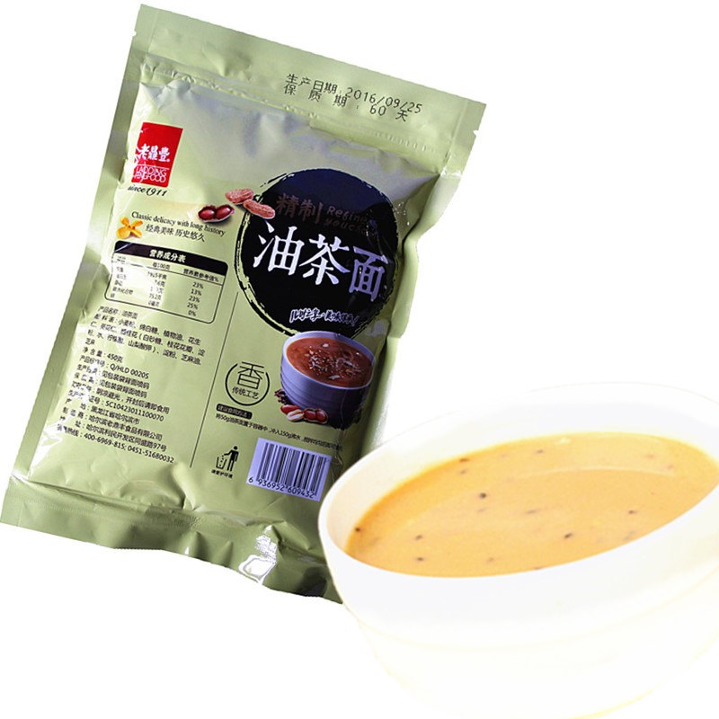 Camellia oleifera noodles old Dingfeng pastry Harbin Northeast specialty nostalgic snack zero delicious ready-to-eat drink 4 bags