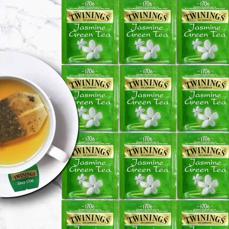 Twinings Jasmine Tea 100 Tea Bags European Imported Roasted Tea Leaves Milk Tea Green Tea Tea Bags
