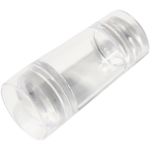 Двусторонняя печать для маникюра, прозрачный скребок, набор для ногтей, французский стиль