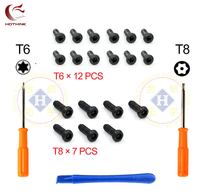 XBOX ONE handle screw T8 T6 inner hexagon screw XBOXONE T6 T8 screwdriver batch
