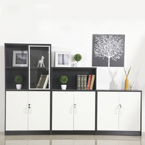 Office furniture file cabinet wooden office cabinet data Cabinet simple modern board office bookcase fireproof glass door