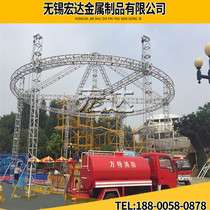 Aluminum alloy stage truss Truss stage folding stage Stage truss Aluminum stage truss construction