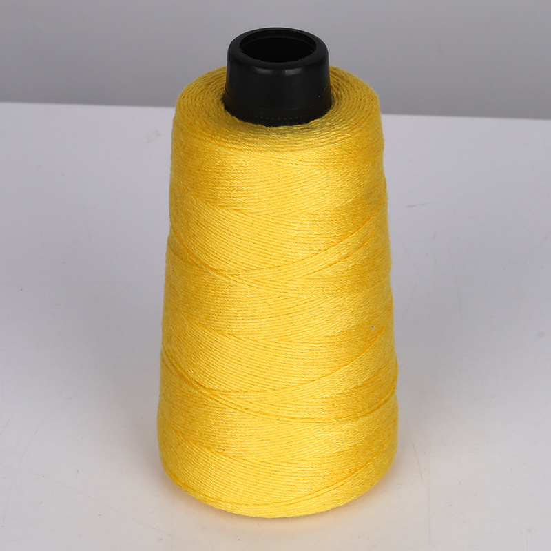 Sealing Gold-Yellow 6-Strand Thick Thread, Handmade Quilt Thread, Sofa Cover Curtain Cotton Thread, Shoe Sole Thread for Threading Beads