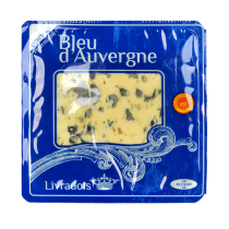 Bleu DAurvergne Blue cheese French Auvergne Blue cheese 125g stinky cheese