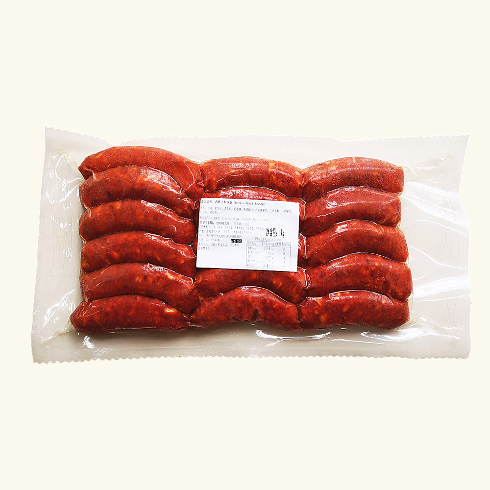 Spanish Fresh Sausage 1kg Spanish Red Sausage Chorizo Fresh Sausage
