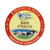 Isigny Brie cheese French isnibrie cheese instant cheese ready-to-eat flowing heart cheese