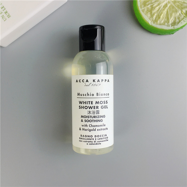 ACCA KAPPA Muschio Bianco (white musk) SHOWER GEL body lotion 50ml