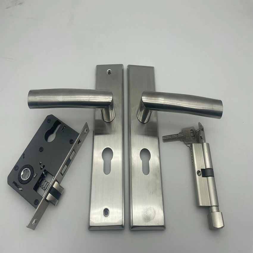Stainless steel indoor door lock door lock lock lock lock 50 lock lock lock lock lock for rental room