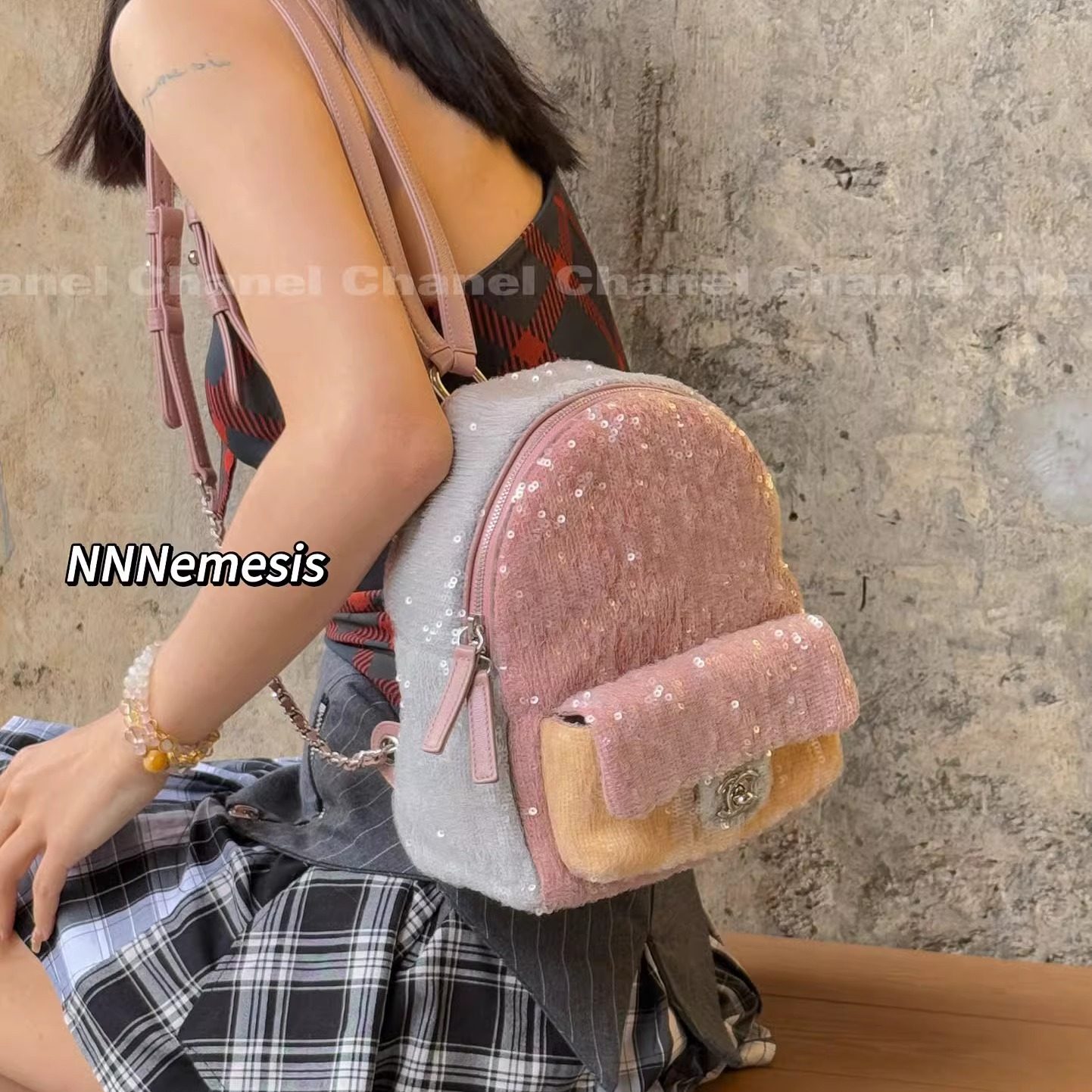 2024必入!Chanel亮片mini双肩包98新二手真香警告🔥-二奢女士包-淘宝好物网