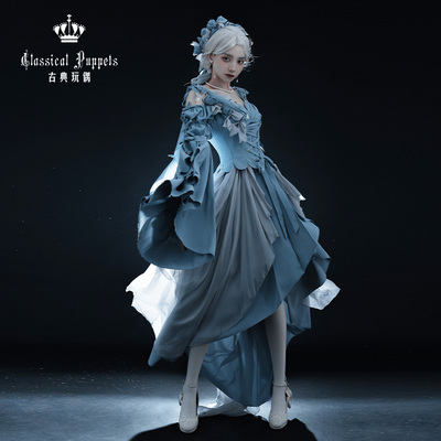 taobao agent Classic doll, dress, Lolita OP, Lolita style