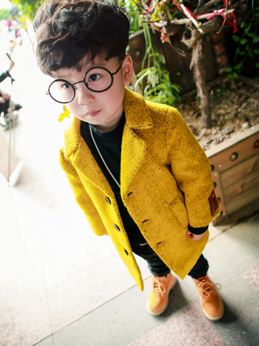 Manteau pour garcon en de laine - Ref 2161289 Image 6