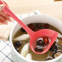Japanese imported soup spoon Kitchen long handle high temperature resistant hot pot spoon non-stick porridge spoon porridge spoon