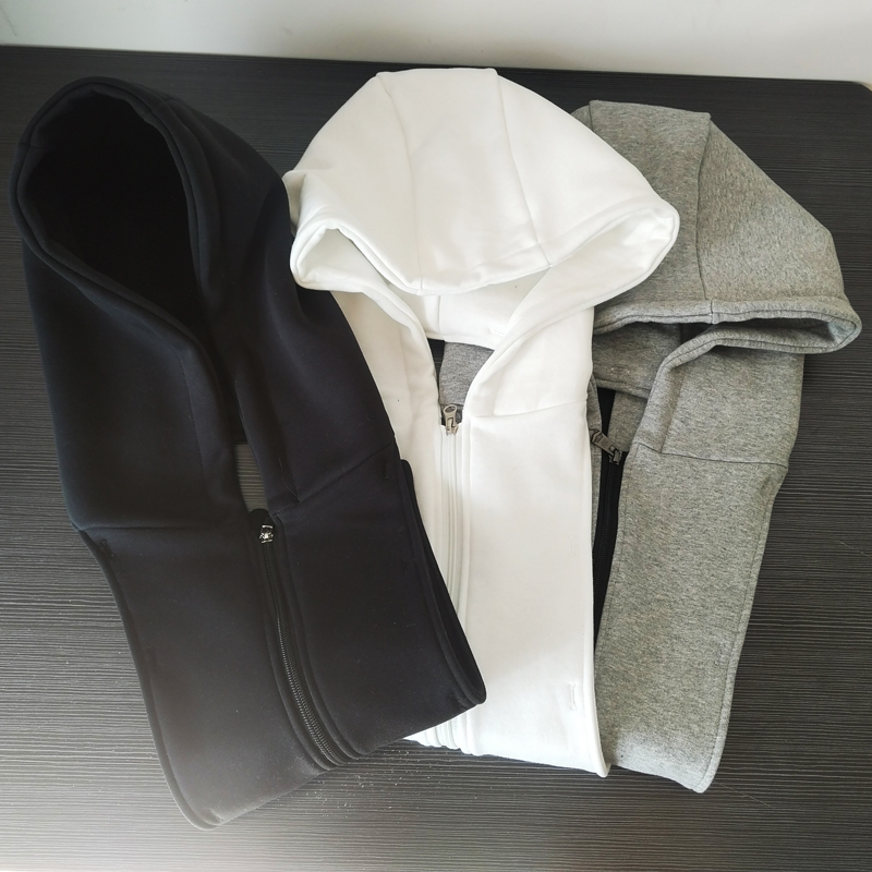 Detachable down Jacket Hood and Collar Separate
