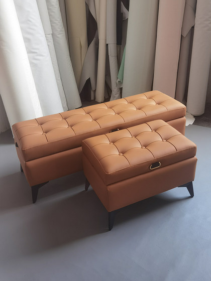 入户门口换鞋凳储物收纳凳子可坐人床尾凳卧室服装店沙发凳试衣凳