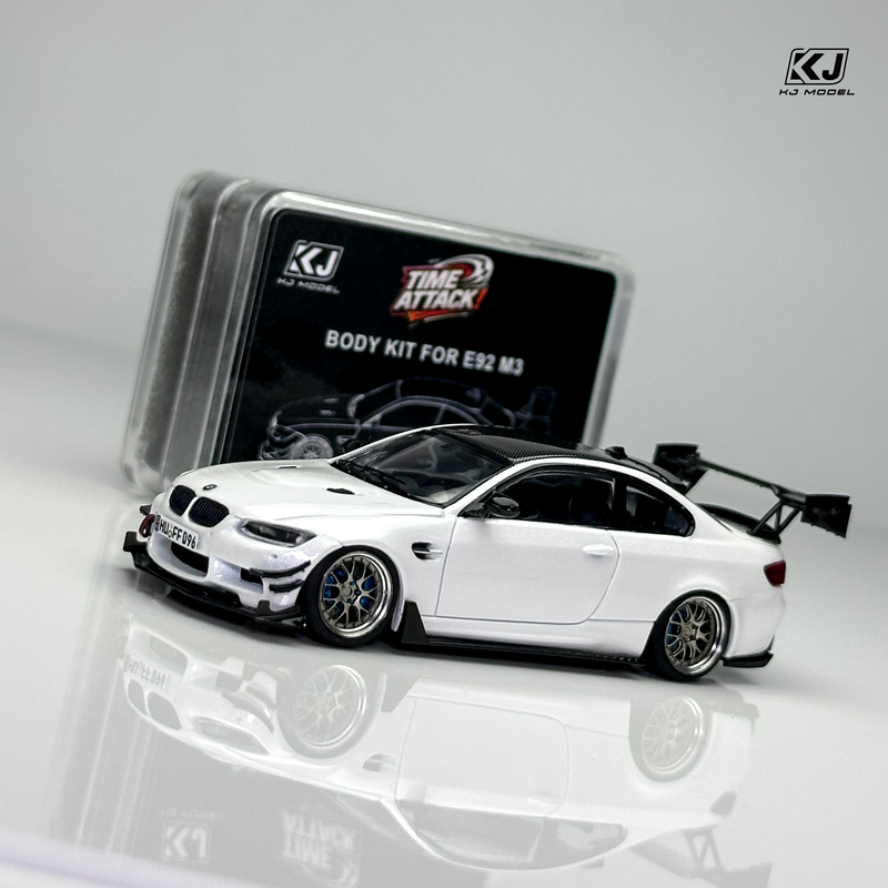 Kj Model Bmw E92 M3 1:64 Time Attack Appearance Kit Is Suitable for Finemodel Kj Model Bmw E92 M3 1:64 Time Attack Appearance Kit Is Suitable for Finemodel