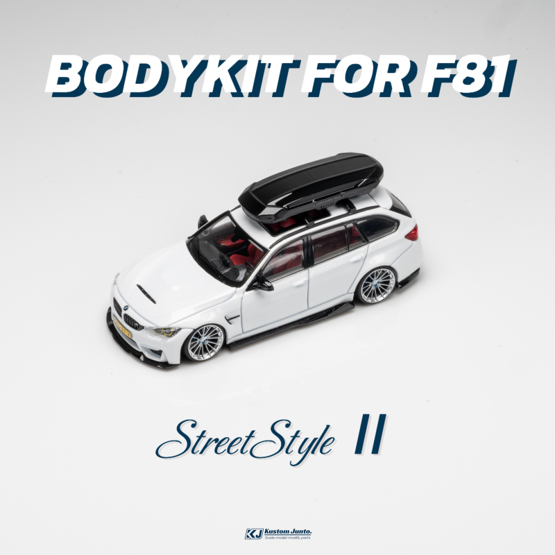 Kj Model Bmw F81 M3T 1:64 Streetⅱ Appearance Kit Is Suitable for Mortal F81