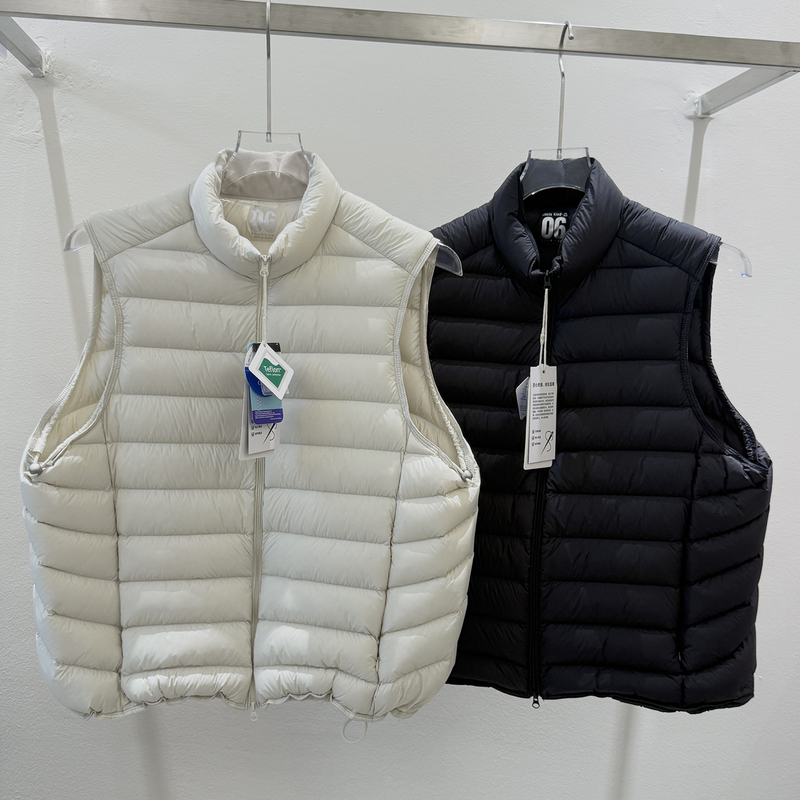 New Samsung 95 White Goose down Ribbed Style down Vest for Women, Stand Collar, Lightweight and Warm Goose down Jacket, down Vest New Samsung 95 White Goose down Ribbed Style down Vest for Women, Stand Collar, Lightweight and Warm Goose down Jacket, down Vest